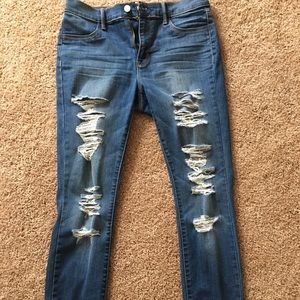 PACSUN Distressed Super Stretch Jegging Size 27 R